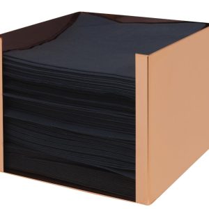 Pojemnik;na;serwetki;miedziany;13;x;13;cm;"wys.10cm