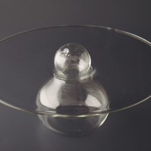 Talerz;szklany;Owni;śr.28;cm