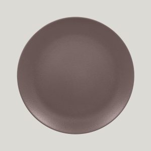 NEOFUSION";MELLOW;talerz;płaski;brązowy;24;cm