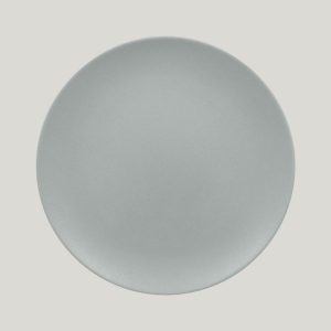 NEOFUSION";MELLOW;talerz;płaski;szary;24;cm