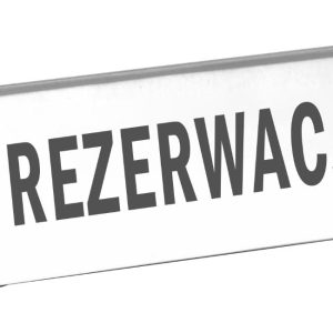 Tabliczka;Rezerwacja