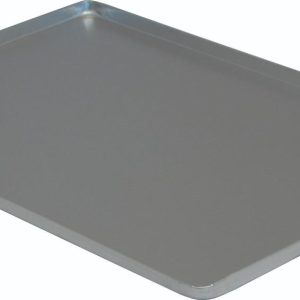 Taca";aluminiowa;srebrna;40x25;cm