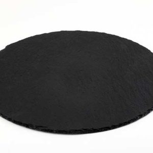 Taca";łupkowa;okrągła;śr.;33;"cm