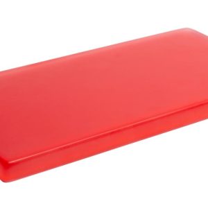 Taca;ozdobna;30x15;cm;czerwona;"Verlo