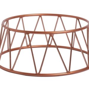 Podstawa;okrągła;miedź;śr.25;cm;miedziana